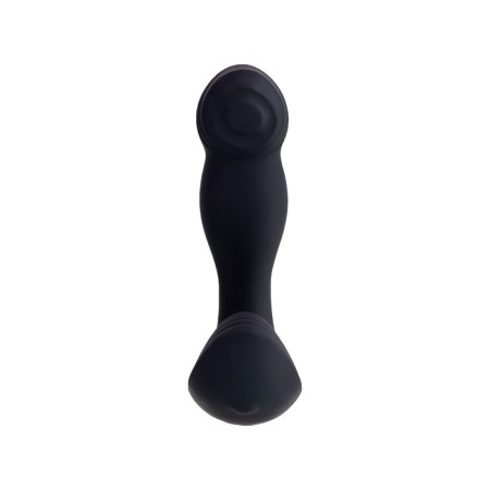Prostate vibro -stimulator with the remote control mound mounto, silicone, 13.2 cm-1