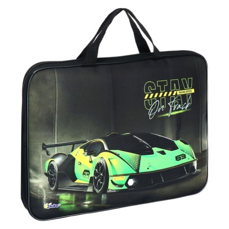 Folder with handles A4 45mm 350*265 PMD 2-20 "Green Auto" (handle) 71715-1