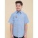 Surchachka upper for boys, height 140 cm, blue color