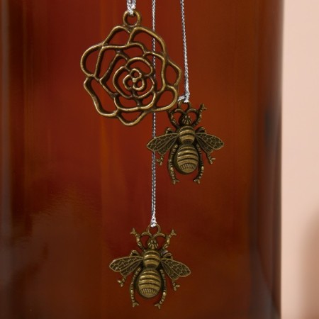 Vase for flowers, brown, 500 ml.-3