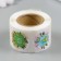 Stick Paper "Ecology. Cartoon" d = 2.5 cm 252 pcs in roll