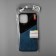 Luazon cover for iPhone 12 Pro Max, Magsafe Support, Glass and Skin Insert, Blue