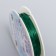 Biser wire "Gamma" 0.4mm. 10 m ± 0.5 m green