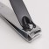 Kusachki-cannips are manicure, with a file, 5.7 cm, on a blister, with a chain, silver/black color