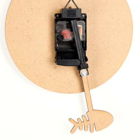 Watch Wall children's "Black Cat", with a pendulum, 36 x 24 cm-2