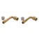 Torso valve extension cord, metal, angle 90 °, set 2 pcs