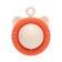 A toy for cats with a cat's mint "rotating cat", 6.9 x 5.5 cm, orange