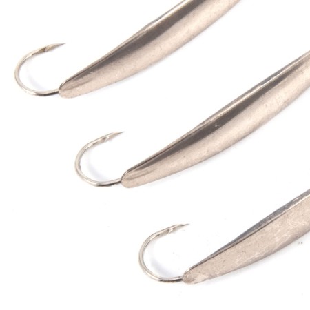 Vertical spin "ogan" perch, size 35 mm, 3.5 g, nickel color-1