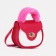 Baby bag on fasting, raspberry color