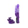 Anal-vaginal vibrator Toyfa A-Toys on the suction cup A-Toys, 22 cm