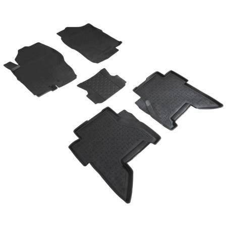 High side rubber rugs for Nissan Pathfinder III 2004-2014