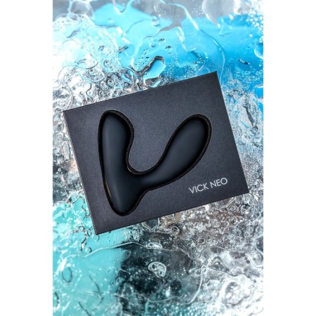 Prostate stimulator Svakom Vick Neo, silicone, 10 cm, black color-15
