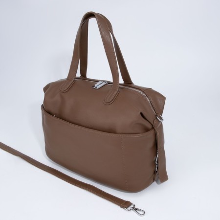 Board-sakwyazhi with zipper, brown color-4