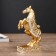 Souvenir Polystone "Golden Horse on the Highs" MIX 12.5x8.3x3.8 cm