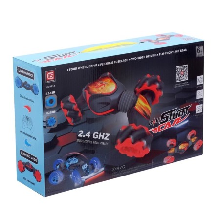 Transformer machine "All-terrain vehicle", all-wheel drive, movement in all directions, red color-9