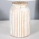 E14 40w 40W white-gold 22x22x36 cm Risalux desktop