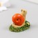 Figure for Florarium Polystone "Snail in a clearing" MIX 4x3x3.3 cm