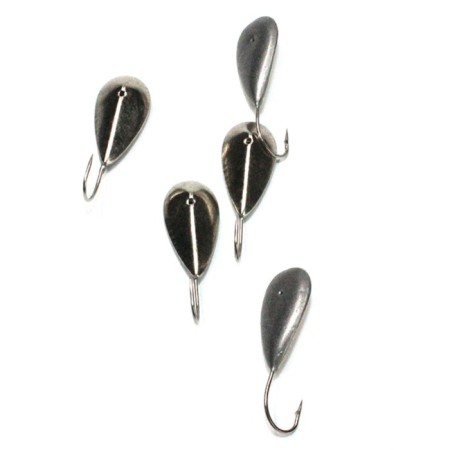 The mormyshka is soldered Yaman Uralka, weight 2.44 g, nickel, packaging 5 pcs.