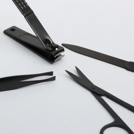 Manicure set "Man Rules", 4 items-4