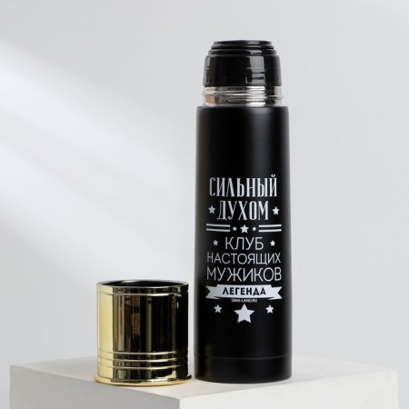 Thermos "strong in spirit", 500 ml, heat conservation time 10-12 hours-2