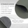 Artificial leather, 137 × 50 cm, 0.5 mm, gray color