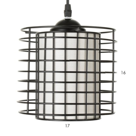 Lamp Bayerlux "Audrey" E27 40W black 18x18x17 cm-4