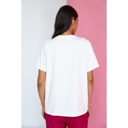 Women's T -shirt Eliseeva Olesya, size l, white color-1