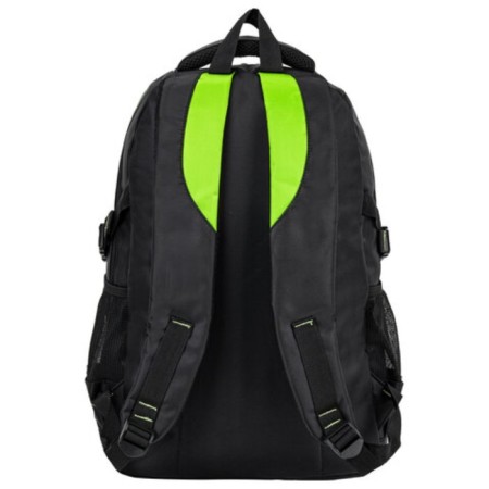 Brauberg Titanium Brauber Universal, 3 compartments, black, light green inserts, 45x28x18 cm, 270766-7