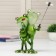 Souvenir Polystone Lak "A couple of frog Selfishi" 20.5x11x13.5 cm