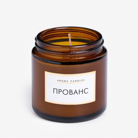 Candle in the bank Aromatic "Provence", 6.2x6.2x6.5 cm, 9 hours-2