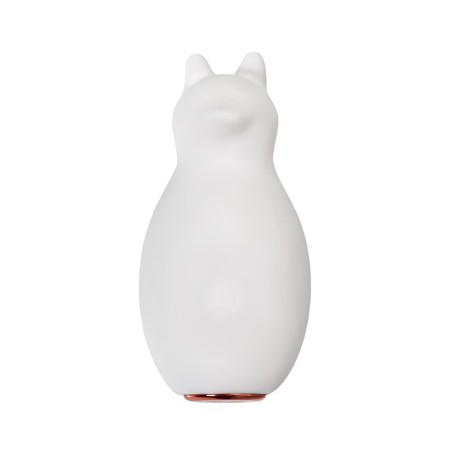Vibrator "Pitches-Fruits", Mr. Bear, white, silicone, 7.5cm-1