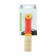 Brush for cleaning the passenger compartment, soft pile, 15.5 cm