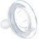 Nipple for a bottle, +3 months, 2pcs., Middle stream, Natural, Throat 50mm