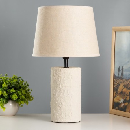Suzan table lamp E14 40W Beige 22.5x22.5x37cm Risalux