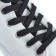 Shoes for shoes are flat, d = 7mm, 120cm, black color
