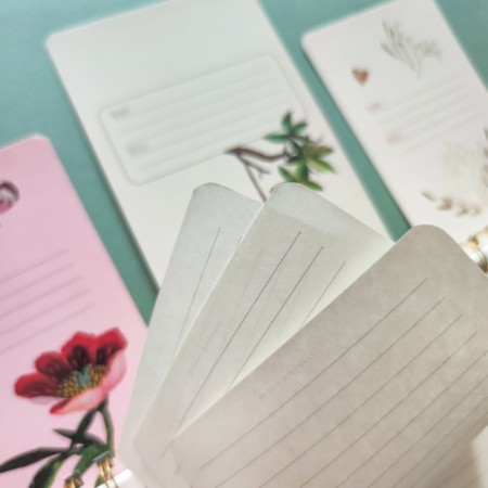 Notepad A6-, 100 sheets in the line on the crest, "cute cat", cardboard cover, hard substrate, matte lamination, Soft Touch, Foil Gold, Block 70 g/m2-2