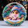 Board cutting souvenir "Symbol of the year. Master in a hat", D-25.5cm