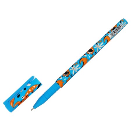 Ballic handle 0.7mm blue oil, Vinson Corps Softtach with a pattern (barcode on a piece) 1053442-2