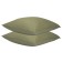 Essential pillowcase set, size 70x70 cm, 2 pcs, sage color