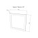 Sanflor mirror "Vanessa 75" (b)