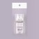 Pump bottle, 100 ml, white/transparent color