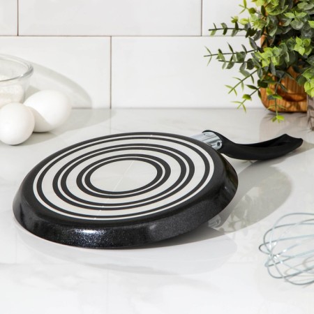 Pancake pan LITE, D = 22 cm, plastic handle, anti -stick coating, black color-2