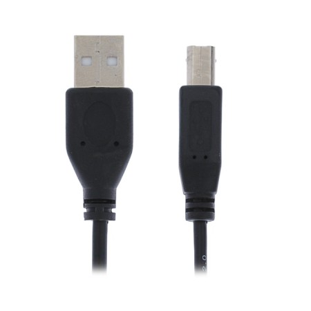 Interface cable "garrison" GCC-USB2-ambM-1, USB2.0, A (M) -B (M), up to 480 MB/s, 1 m, black
