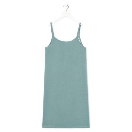 Night shirt female, green color, size 48-6
