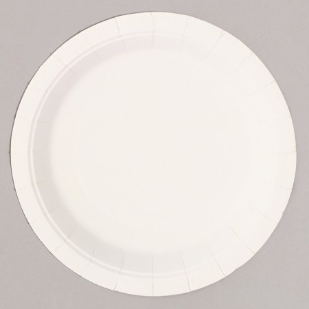 Paper plates “Happy birthday!”, 6 pcs, white color-2
