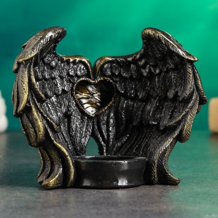 Climb "Wings Angel" black with gold, 12cm-1