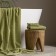 Terry towel Pasionaria "Line", 450 g, size 30x50 cm, green color
