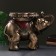 Claus - table "Elephant" bronze