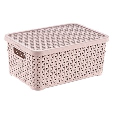 Basket Hobbylife Rattan, 10 l, size 24x34x15.7 cm, color mix