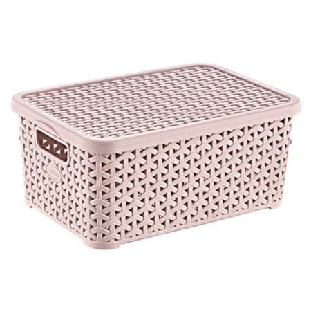 Basket Hobbylife Rattan, 10 l, size 24x34x15.7 cm, color mix